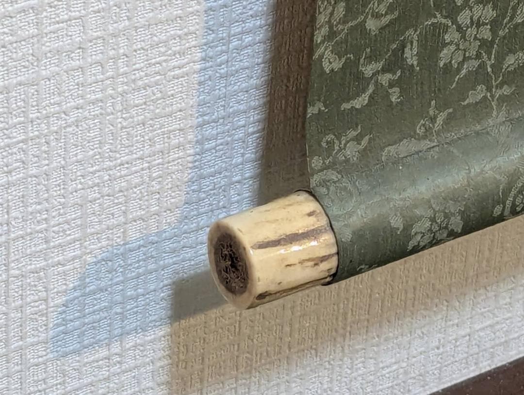 【真作】掛軸　津端道彦　達磨図　力強い墨彩表現　大正～昭和期　合箱入　T164