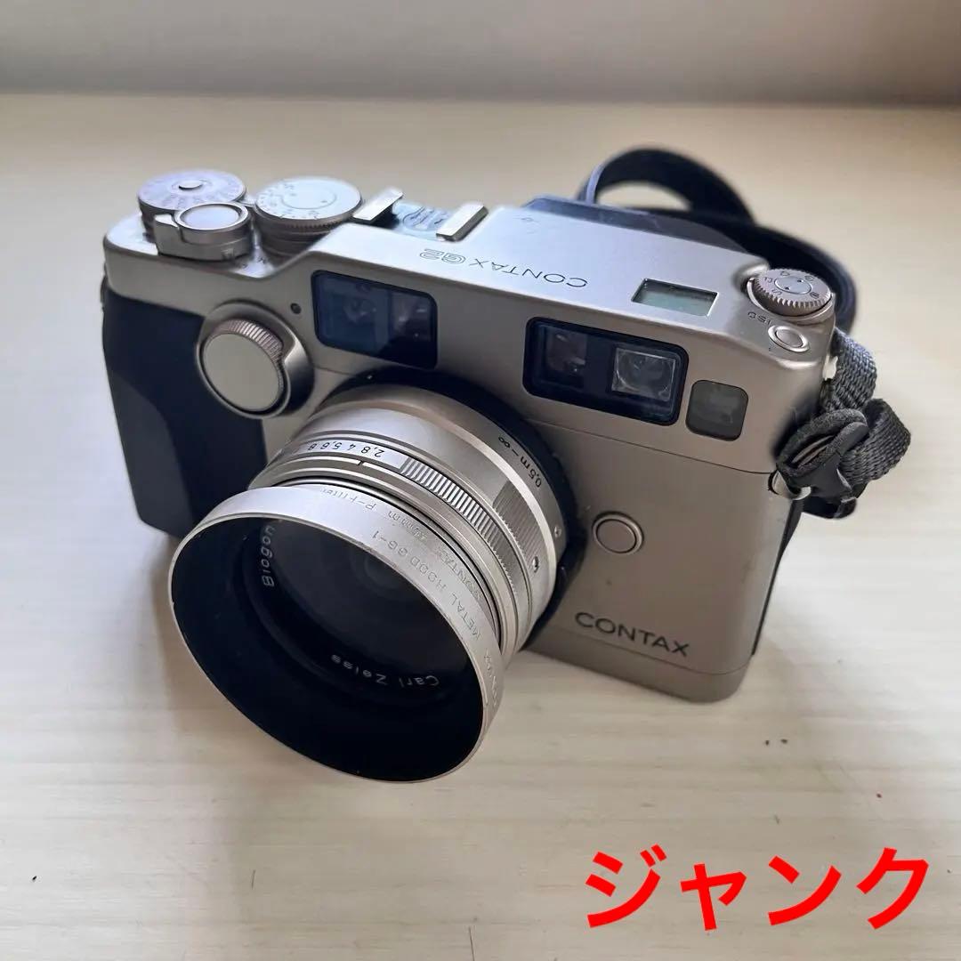 【ジャンク】 CONTAX G2 コンタックス フィルムカメラ 本体+レンズ Yahoo!オークション -「contax g2 ジャンク」の落札相場・落札価格