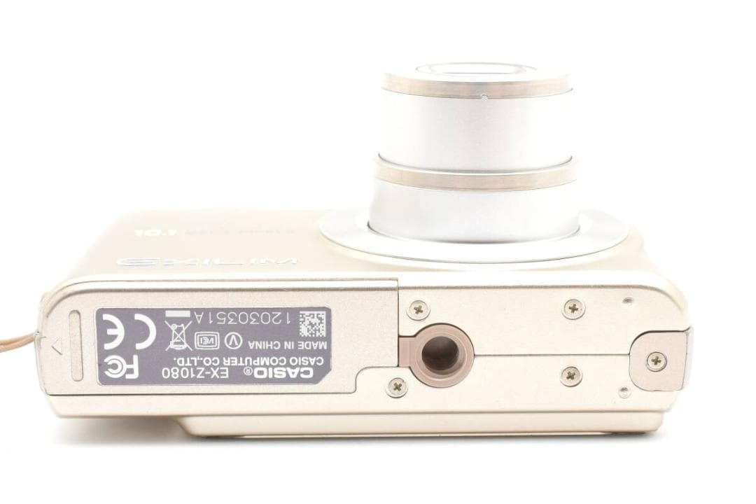 美品 カシオ CASIO EXILIM EX-Z1080 ゴールド ＃A419 - メルカリ