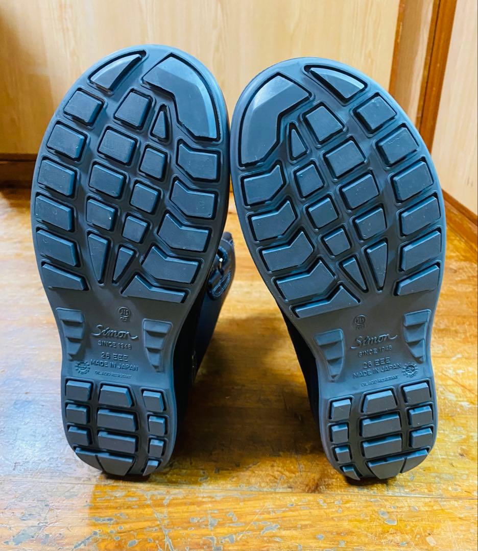 しょぼ　シモン　安全靴　 SS38黒　26.0cm