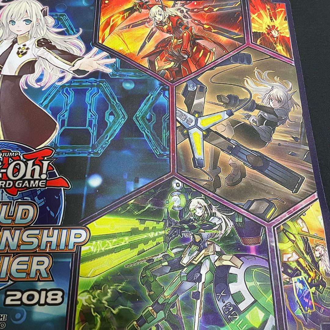 遊戯王 プレイマット WCG2018 閃刀姫-レイ 閃刀姫 - メルカリ