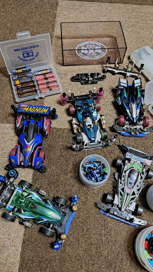 最終価格 1月いっぱいで削除 】ミニ四駆 引退 まとめ売り - メルカリ