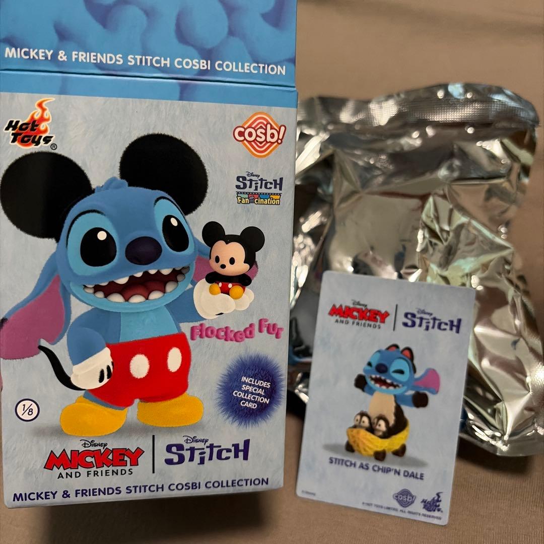 ホットトイズ コスビ フィギュア ミッキー&フレンズ スティッチ チップ