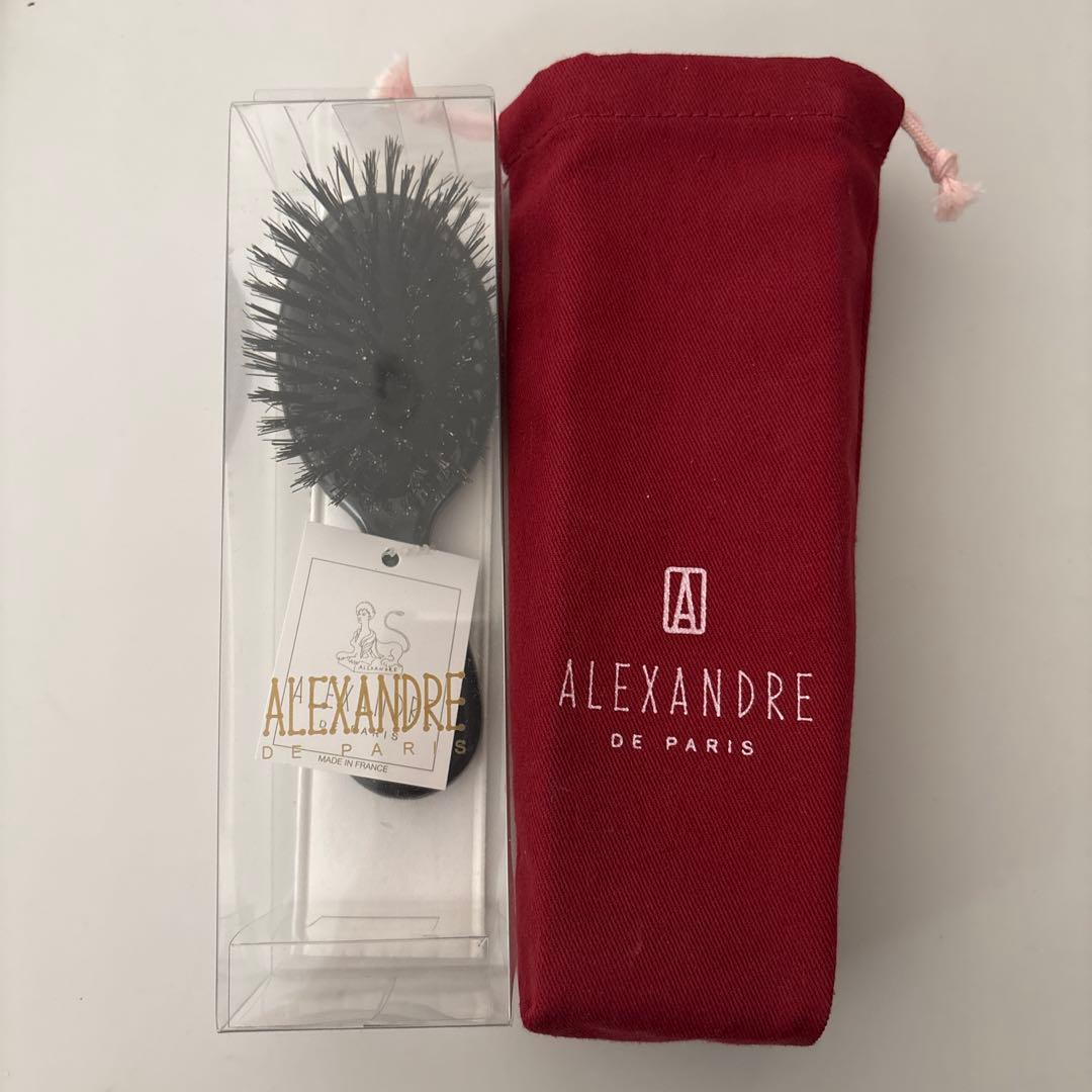 ALEXANDRE DE PARIS ヘアブラシ ブラック ブラシ｜ALEXANDRE DE PARIS（アレクサンドル ドゥ パリ）