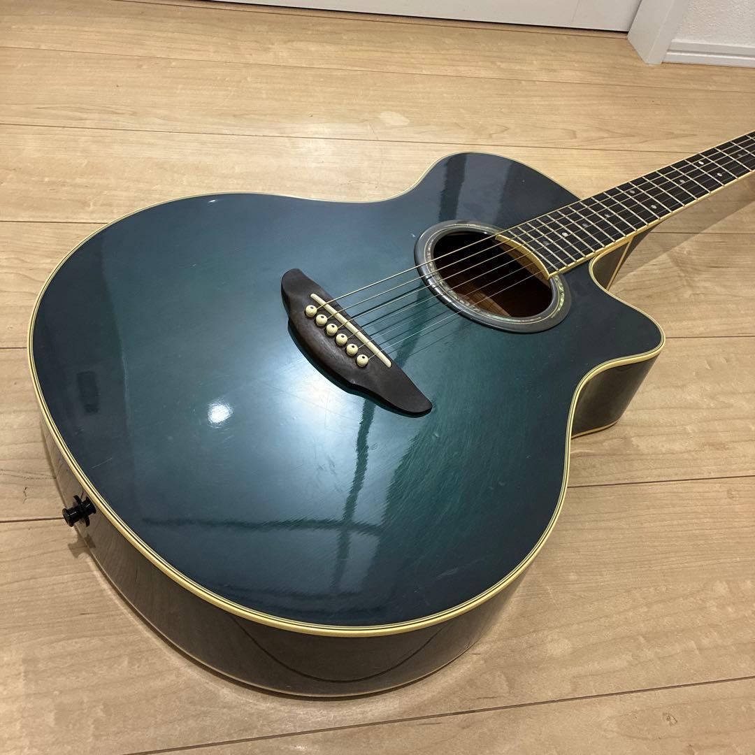 美品 希少 高級エレアコギターYAMAHA APX-7Aトップ単板