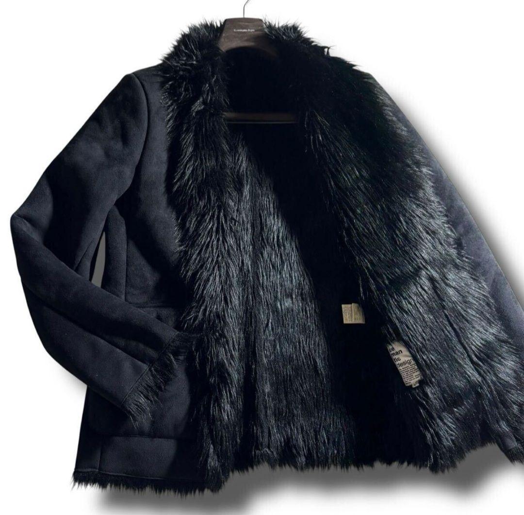 セマンティックデザイン semantic design　フェイクスエード　コート セマンティックデザイン SHELLAC×SD チェスターコート