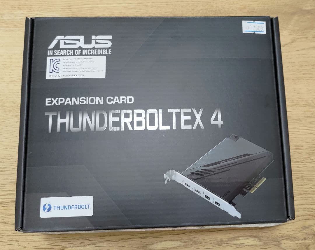 ASUS THUNDERBOLTEX 4 拡張カード Amazon | ASUSTek 拡張カード ThunderboltEX 4 デュアルThunderbolt 4