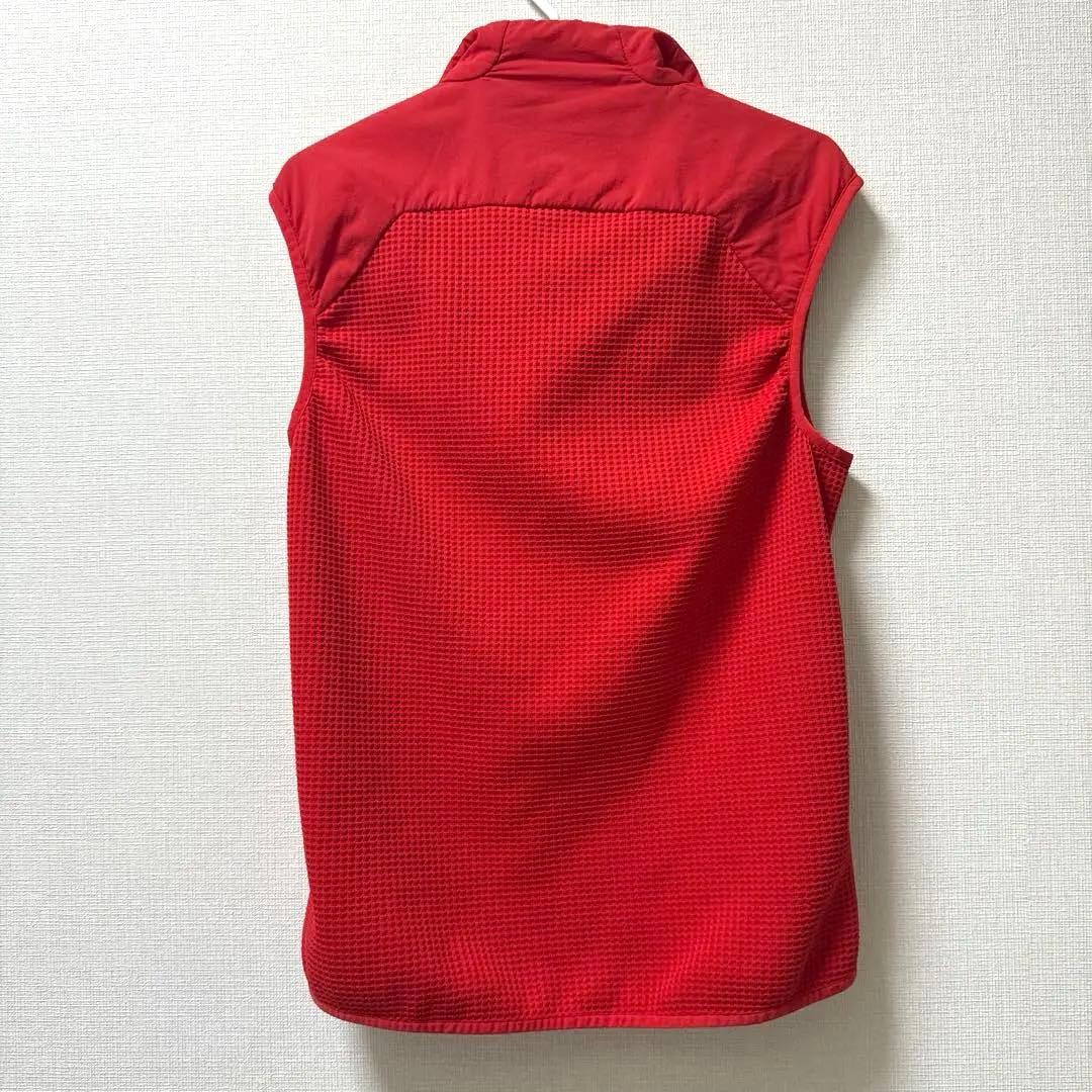 patagonia メンズ ベスト XS レッド (女性用のM相当) - メルカリ