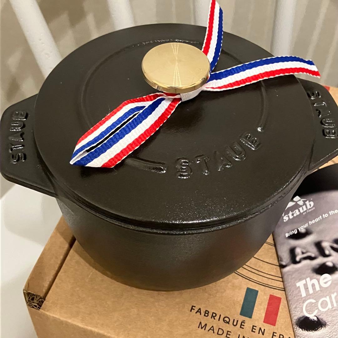 新品未使用 ストウブ ラ・ココット de GOHAN S 公式販売店 STAUB ラ・ココット de GOHAN Sサイズ 12cm 生涯保証 2