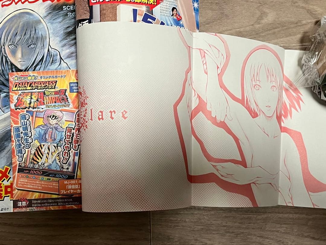 クレイモア 別バージョン•コミックスカバー 月刊少年ジャンプ 付録 他