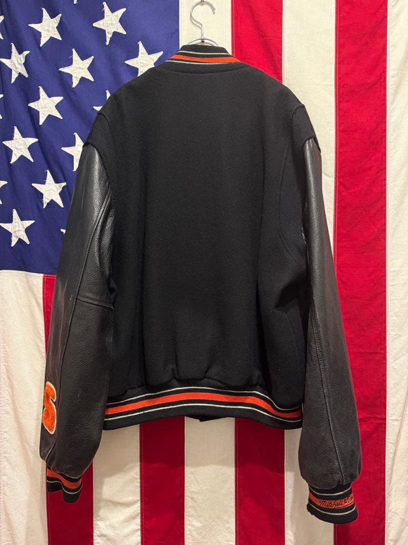 ☆Mitchell & Ness☆デトロイトタイガース☆袖革スタジャン