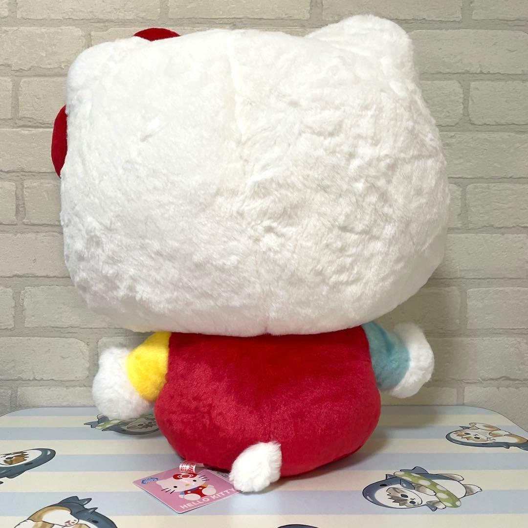 ハローキティ レトロカラードールGJ ぬいぐるみ ジャンボ サンリオ