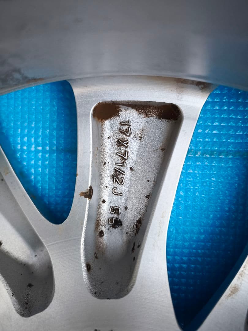 スバル純正　17インチホイール　7.5J+55 PCD114.3 レガシィ純正