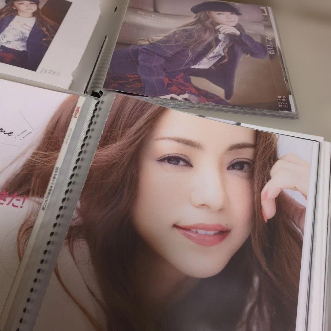 安室奈美恵　雑誌切り抜きファイル２冊セット 安室奈美恵 雑誌切り抜きファイル2冊セット www.cosaga.com