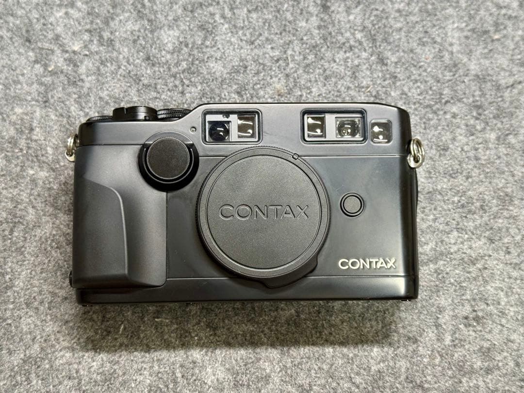 超美品】CONTAX G2 ブラック+本革カメラケース+ケーブルスイッチ