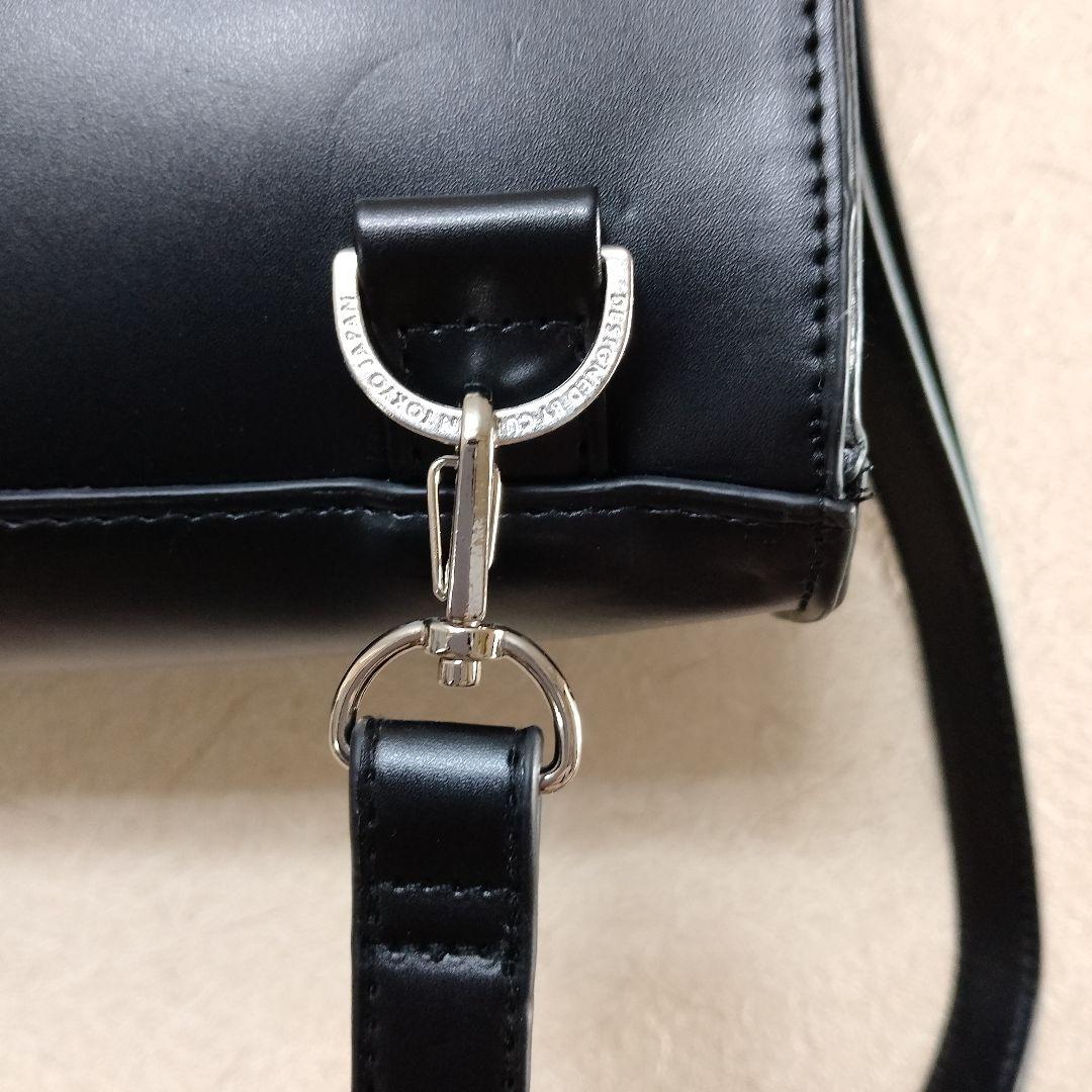 CUNE 合皮の四角いフラップバッグS 3way うさぎ BLACK キュ―ン - メルカリ