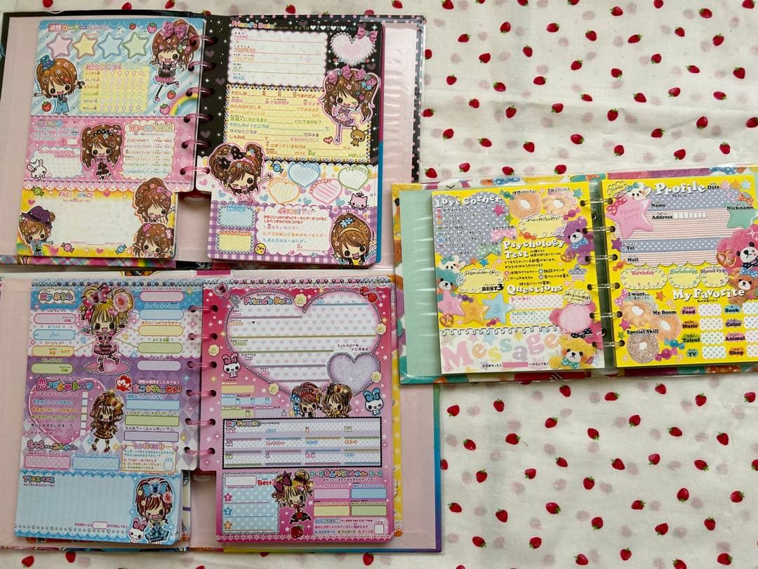 d*7様 メモ帳 プロフィール帳 まとめ売り Aセット - メルカリ