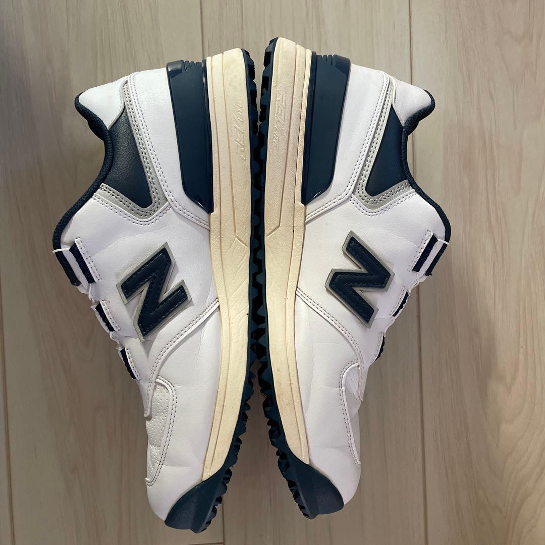 【Aki】New Balance 574J ゴルフシューズ 26.5cm