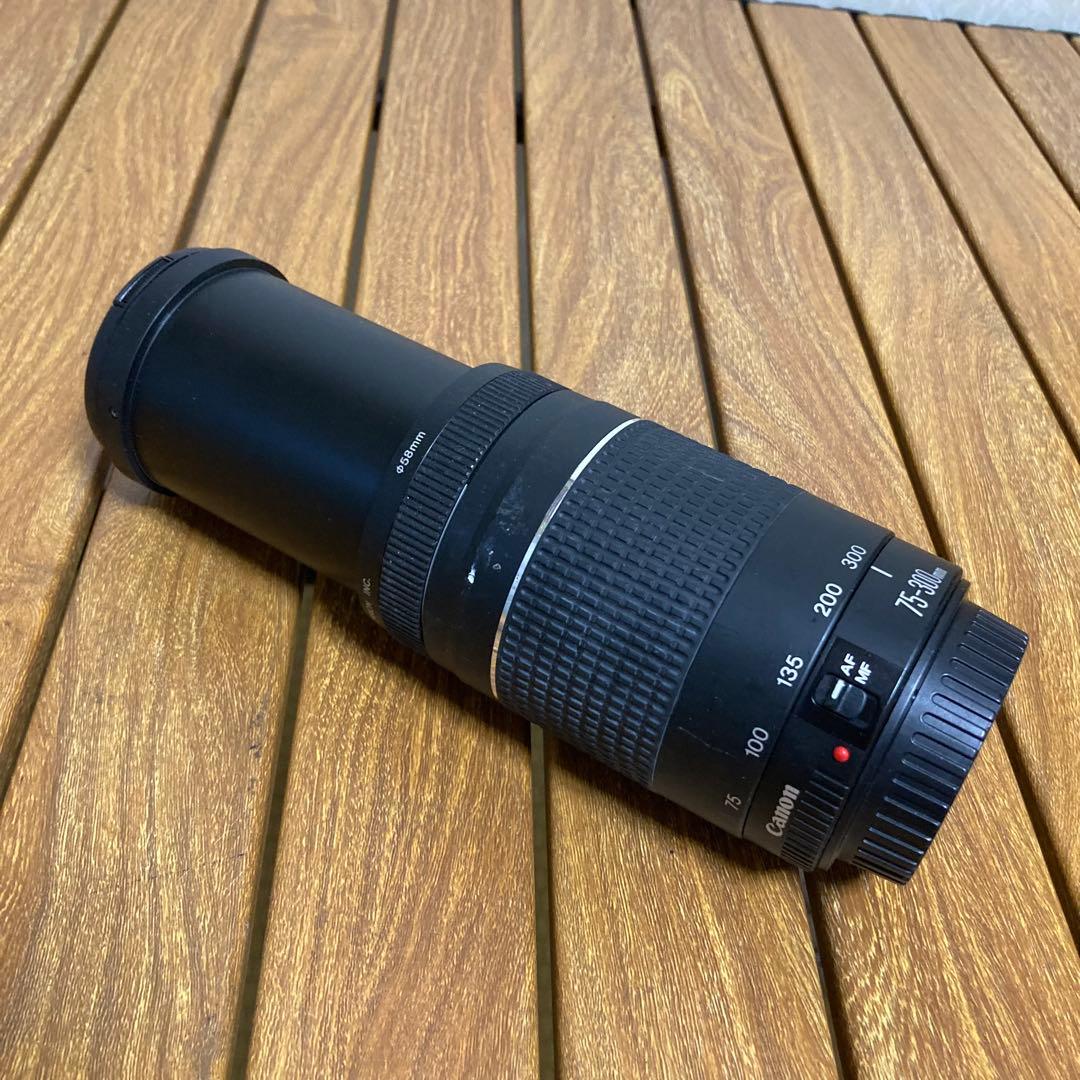 キャノン Canon EF75-300mm f/4-5.6 III ズームレンズ