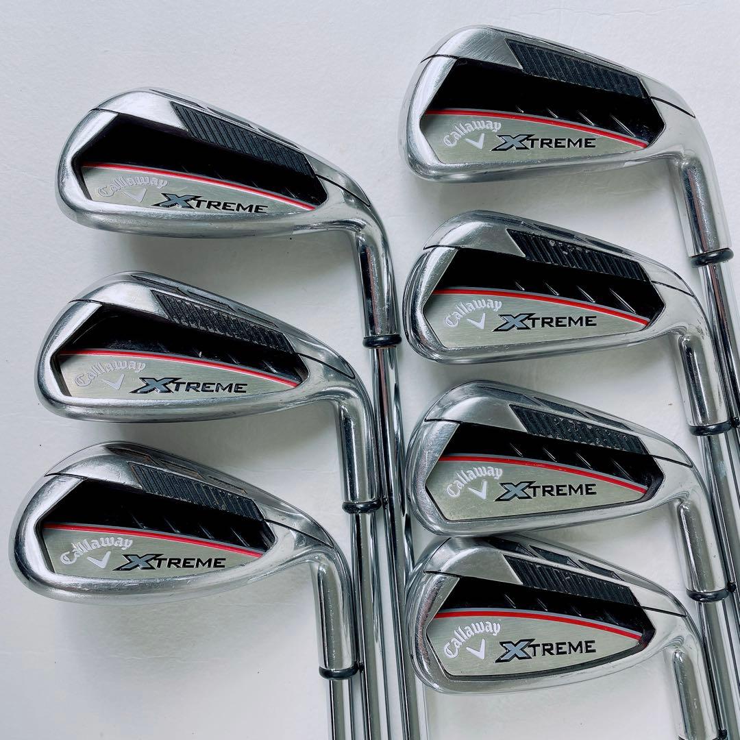 キャロウェイ　アイアン　エクストリーム　ユニフレックス　5-S 7本　N2341 キャロウェイ アイアン エクストリーム ユニフレックス 5-S 7本 N2341