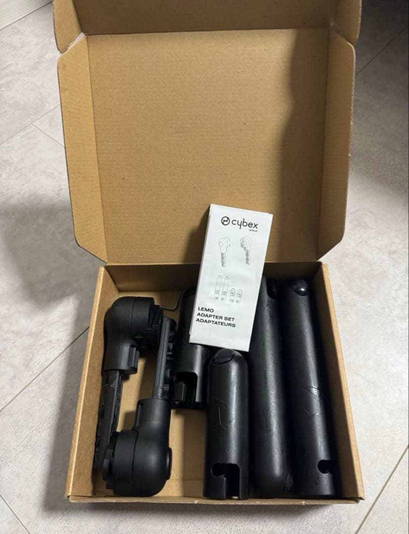 美品‼︎サイベックス　レモバウンサー　ブラック(アダプター付)