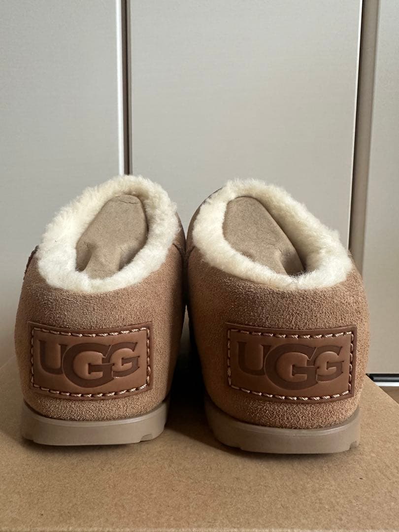 UGG PUMPED SLIDE サイズ7 パンプドスライド Chestnut