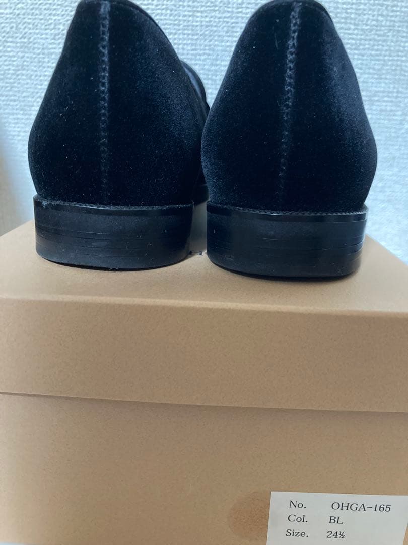 OHGA ローファー 黒 24.5cm