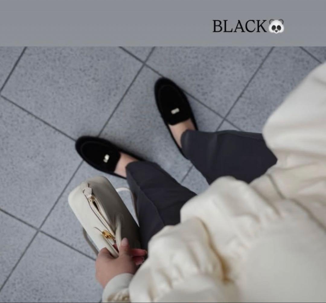 OHGA ローファー 黒 24.5cm