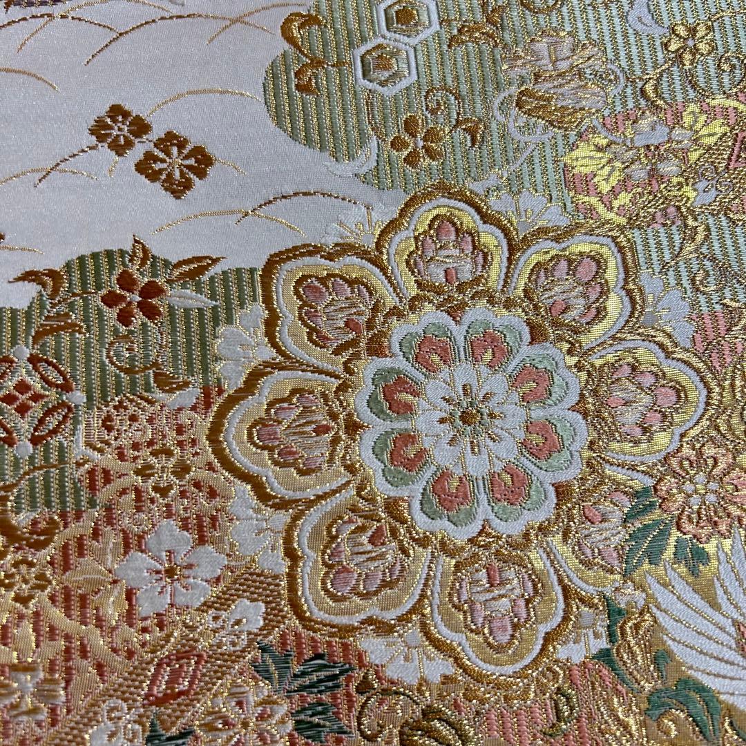 上品な本金 唐織 袋帯 花鳥柄 着物スキ倶楽部 745 - メルカリ