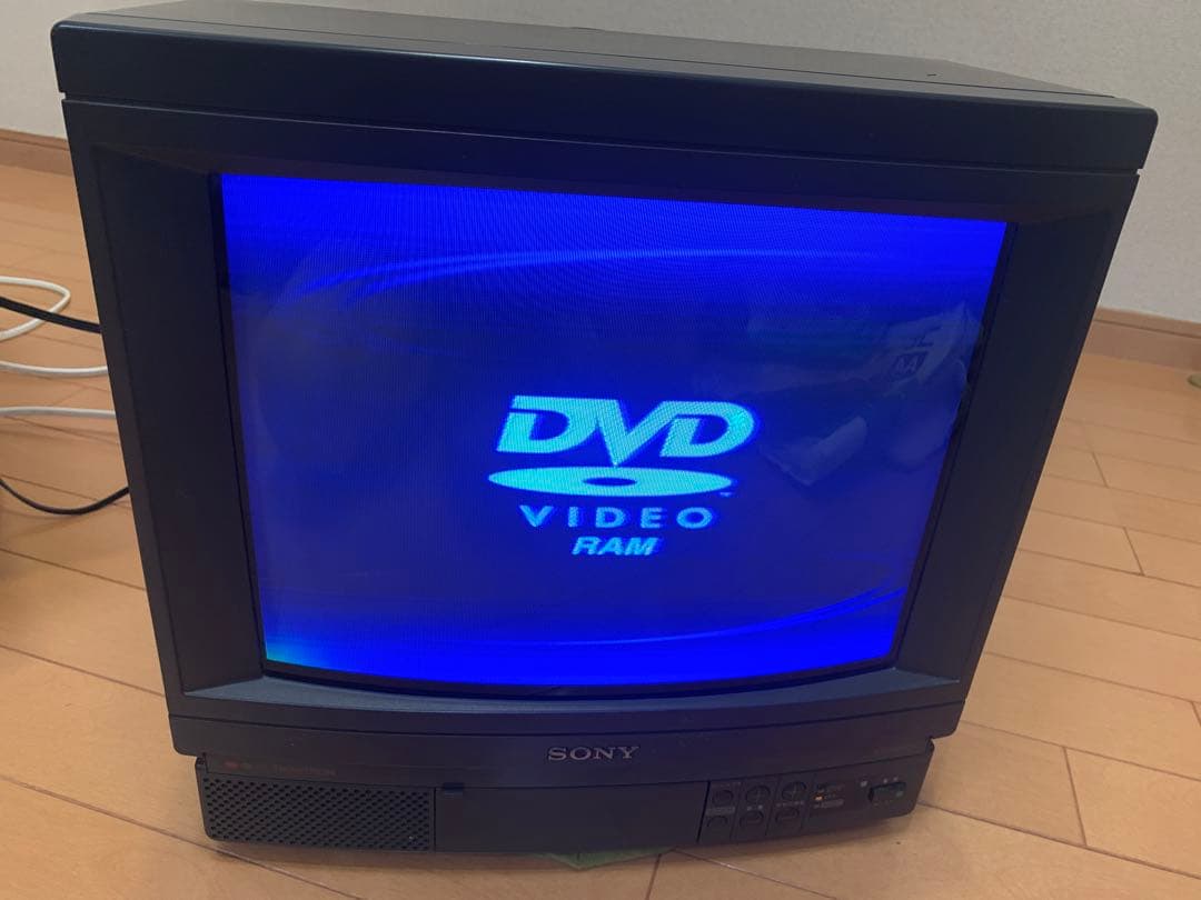 昭和レトロ】ソニー ブラウン管 14型カラーテレビ 87年製 - メルカリ