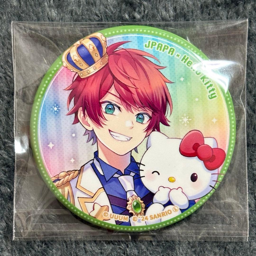カラフルピーチ じゃぱぱ サンリオコラボ 缶バッジ - メルカリ