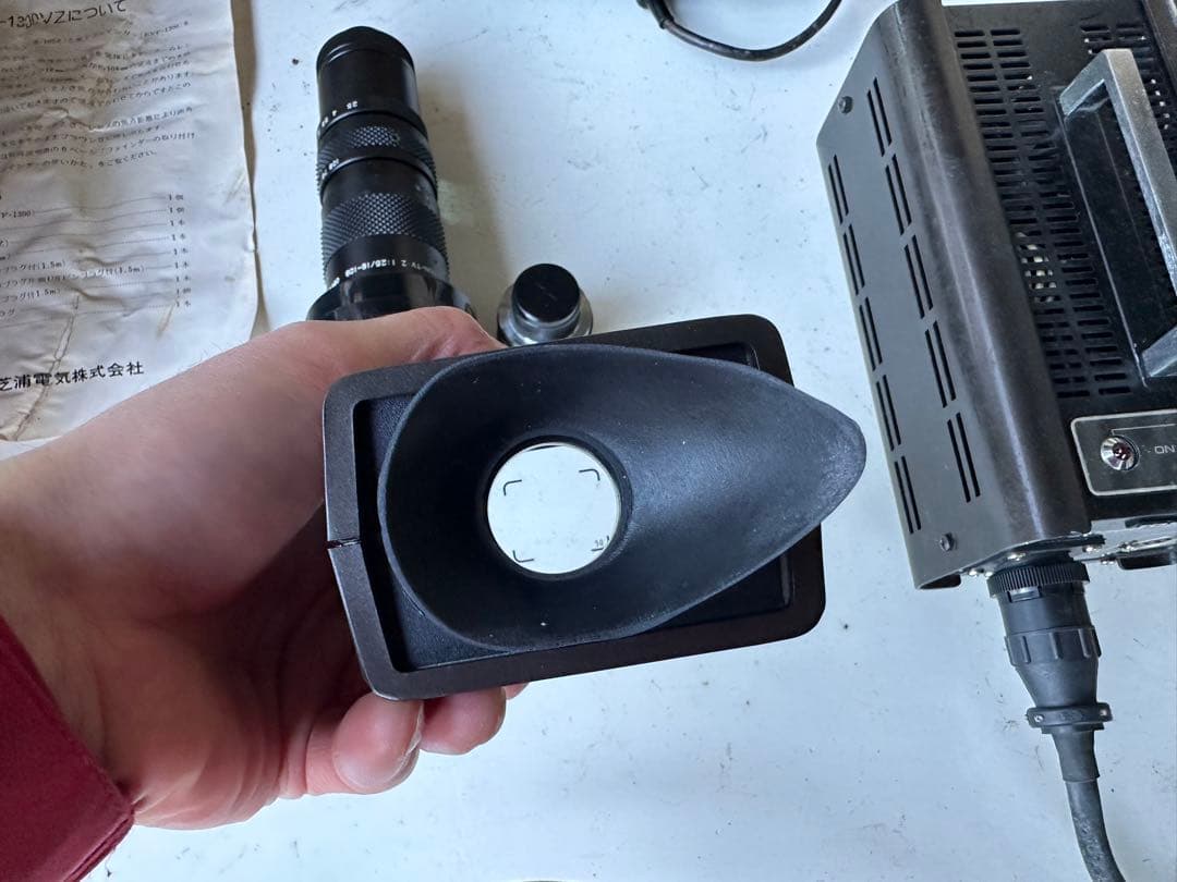 東芝カラーカメラ IK-1300VZ 1970年代 レトロ 歴史