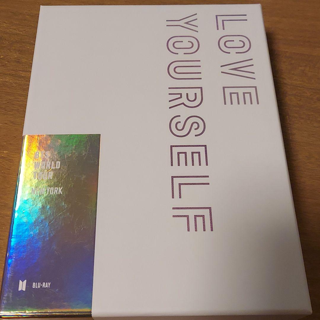 BTS LOVEYOURSELF NEW YORK ニューヨーク Blu-ray BTS WORLD TOUR LOVE YOURSELF NEW YORK BLU RAY - Kpop USA