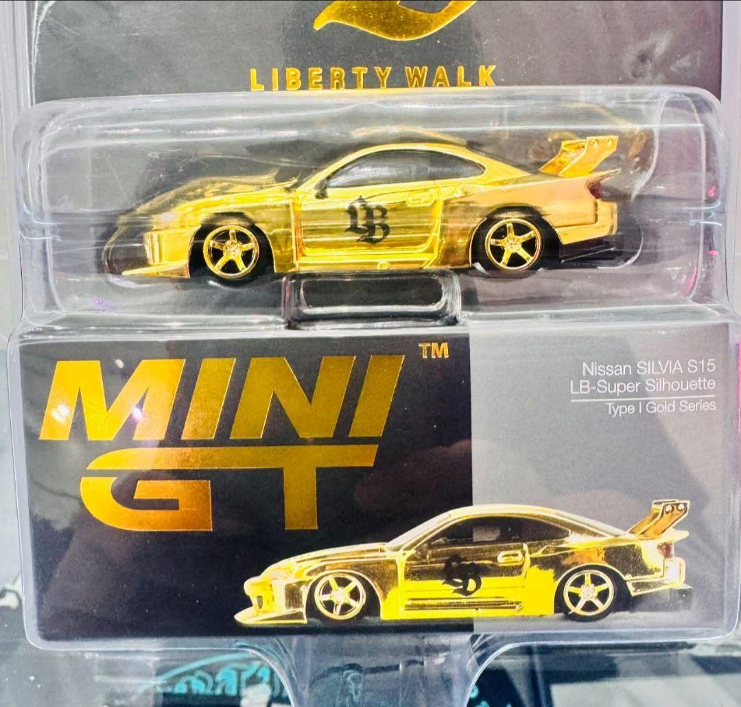 リバティウォーク ミニ LBWK ゴールド LBS15。 libertywalk_sapporo grand opening! MINI GT Libertywalk gold S15