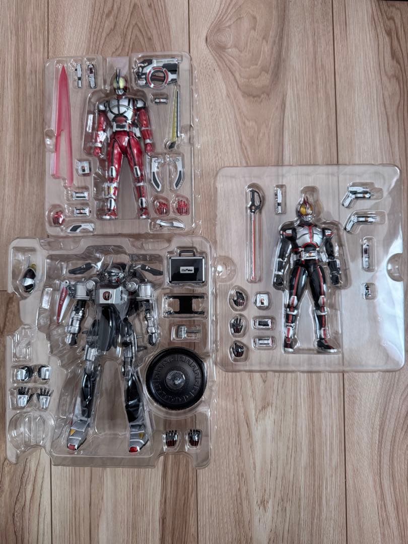 【開封】S.H.Figuarts 仮面ライダーファイズ 6個セット