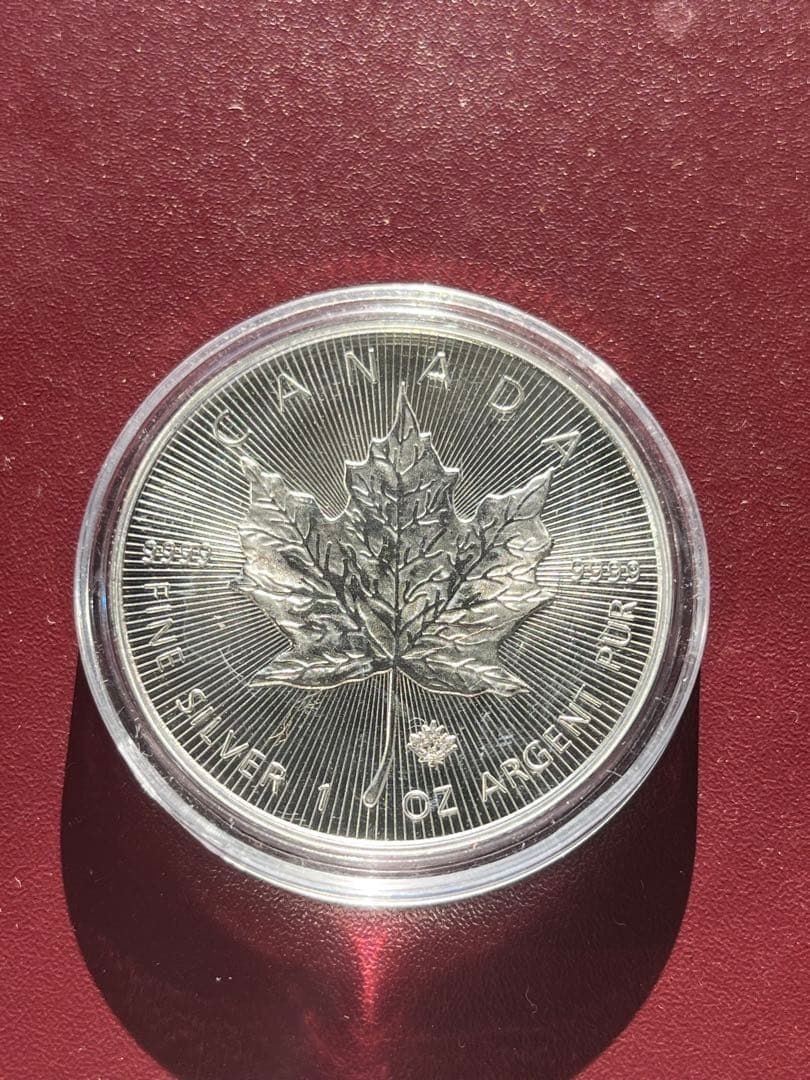 愛*夢様 メイプル銀貨古銭アンティークコイン硬貨コレクション旧貨幣