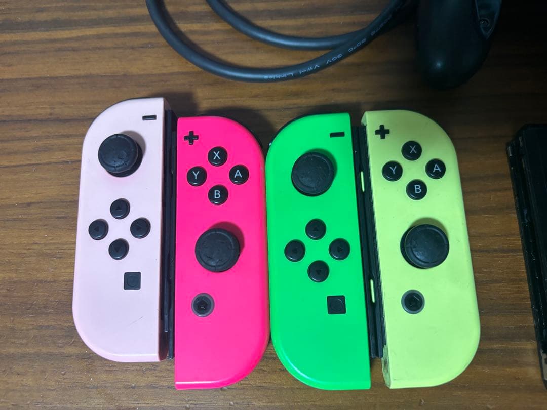 Nintendo Switch 本体 Joy-Con 4色セット ジャンク