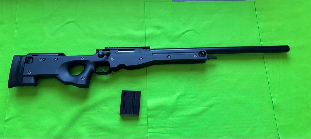 （赤色）東京マルイ エアガン L96 AWS ブラック 東京マルイ L96 AWS ボルトアクションエアーライフル ブラック