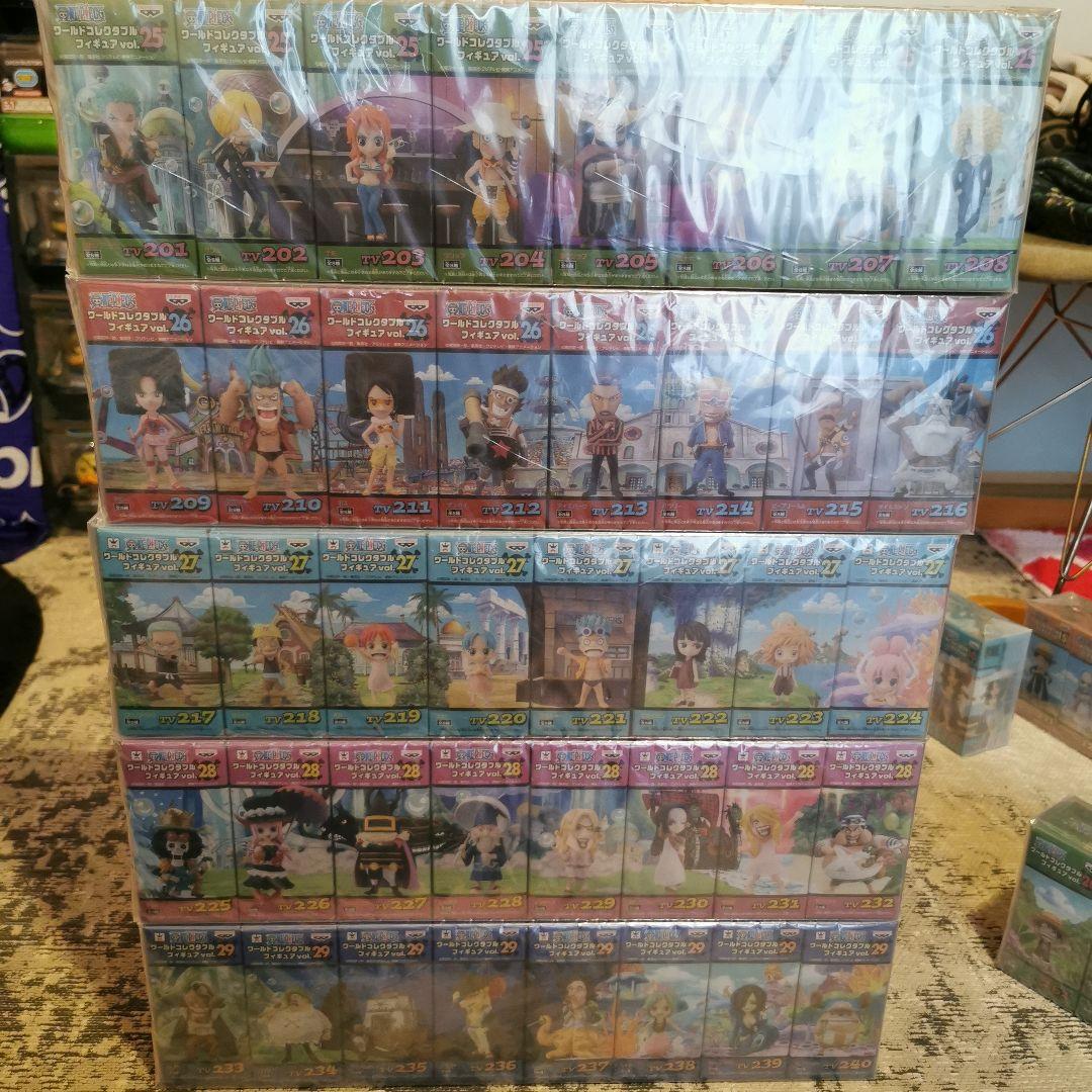 ワンピースワーコレ0〜35セット未開封288体