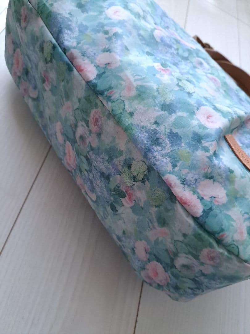 ハムステッドサマー タック入り通勤バッグ 3共布ショルダー紐付