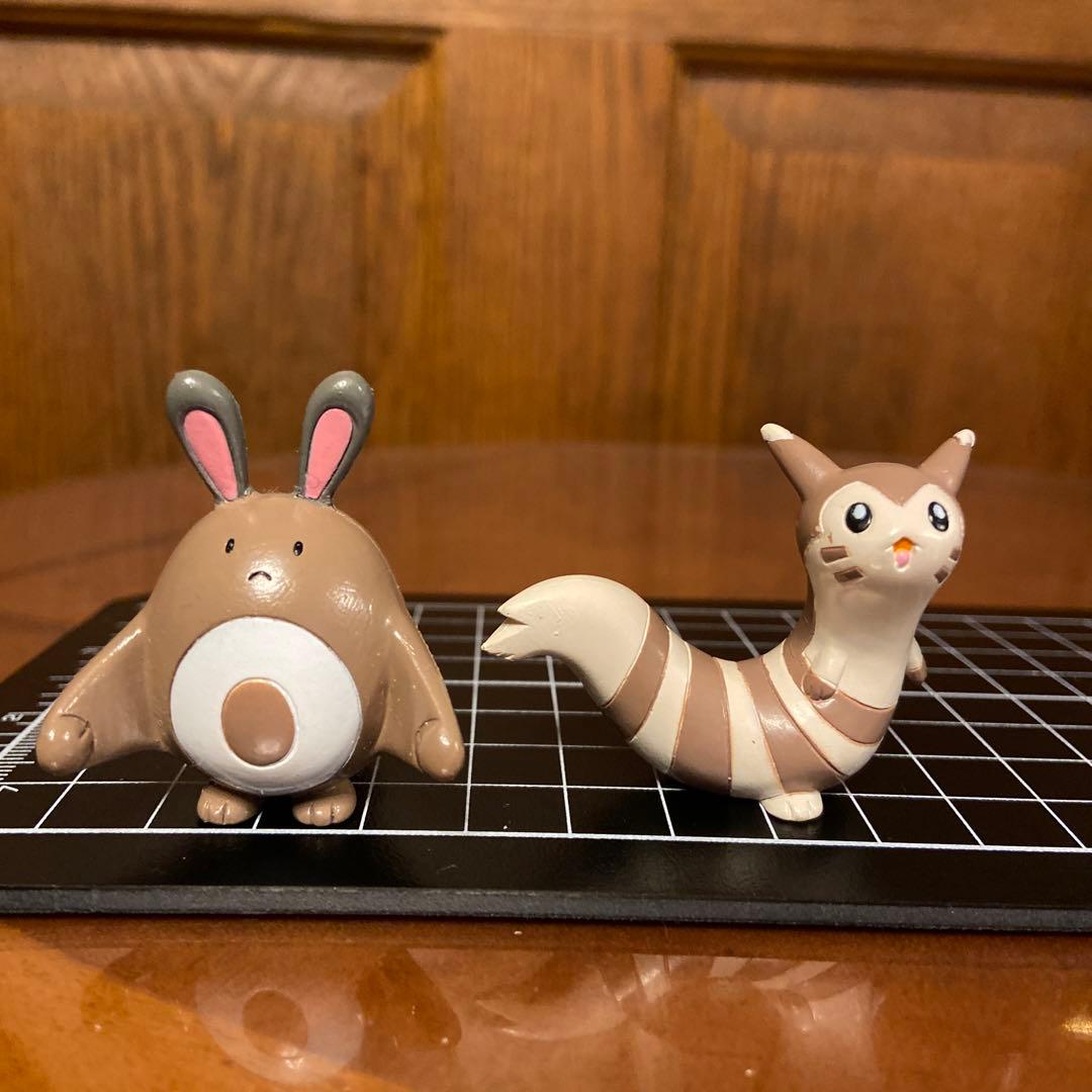 ポケモン モンコレ 初期 オタチ・オオタチ TOMY製 - メルカリ