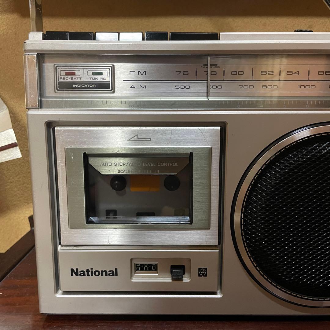 National／ナショナル／ラジカセ／RX-1650／メンテナンス済み - メルカリ