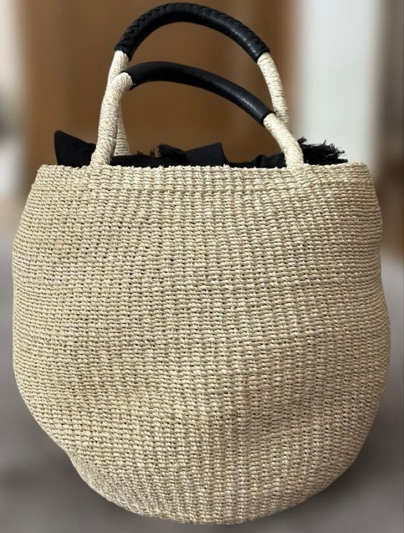 最終値下げ ヴィオラドーロ スヌーピー 天然素材 アバカ ラウンドかご