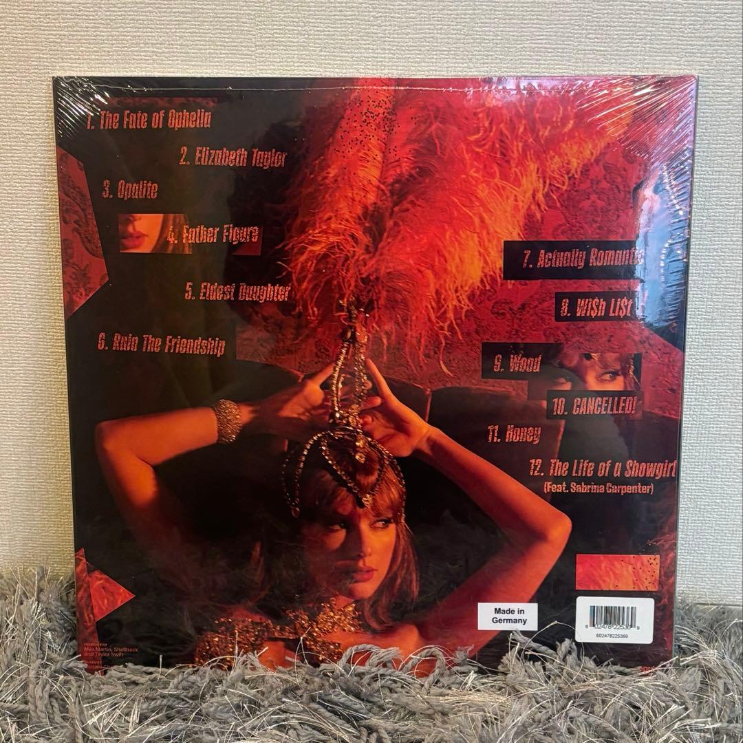 The Life of a Showgirl 海外限定 Vinyl レコード - 洋楽オンライン ストア