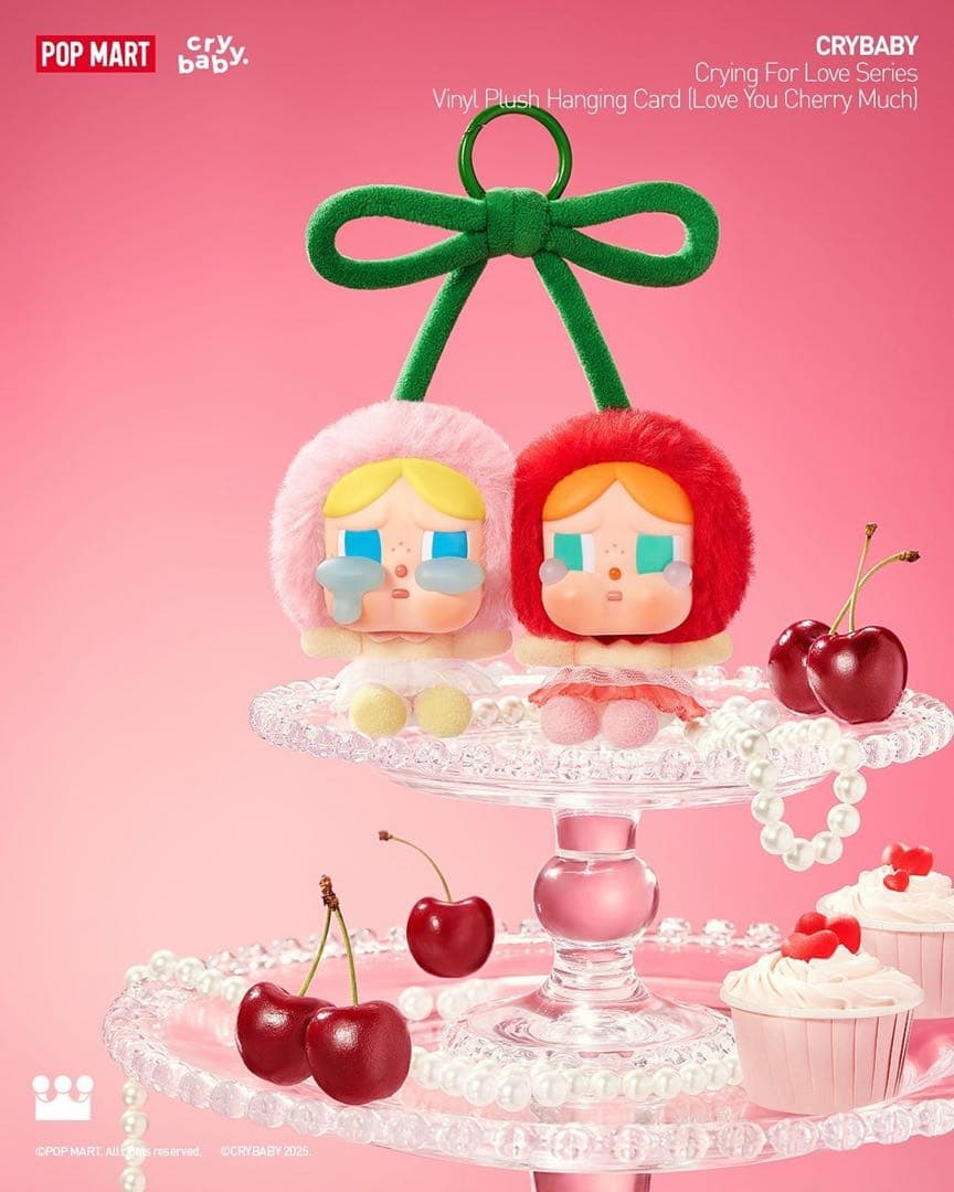 POP MART Crybaby さくらんぼ - メルカリ