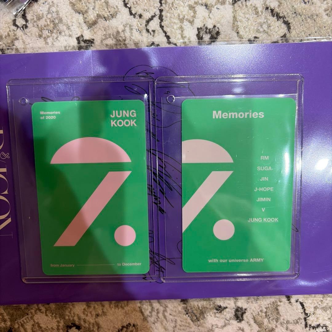 BTS Memories of 2020JUNGKOOK ジョングク セット - メルカリ