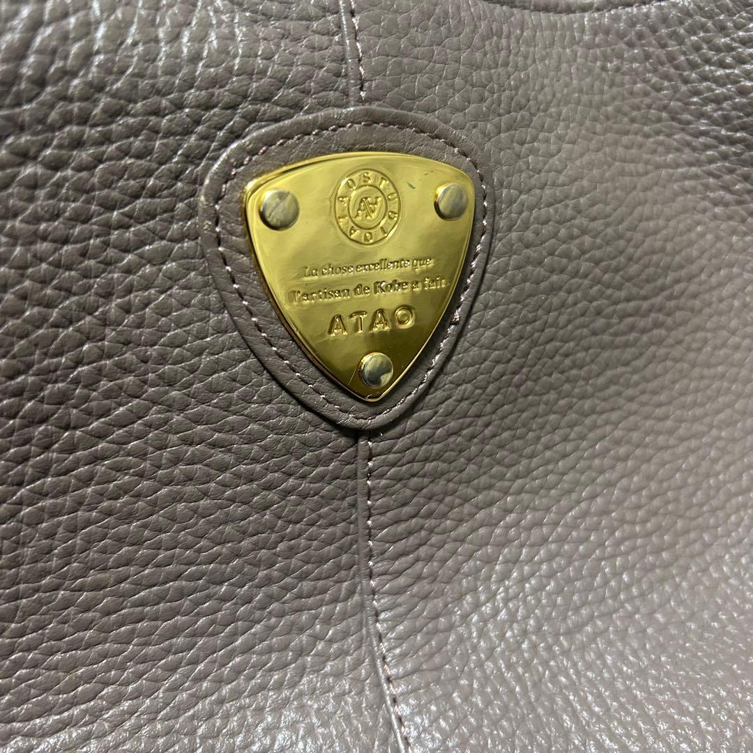ATAO アタオ chivy チヴィ ショルダーバッグ グレージュ 2way - メルカリ
