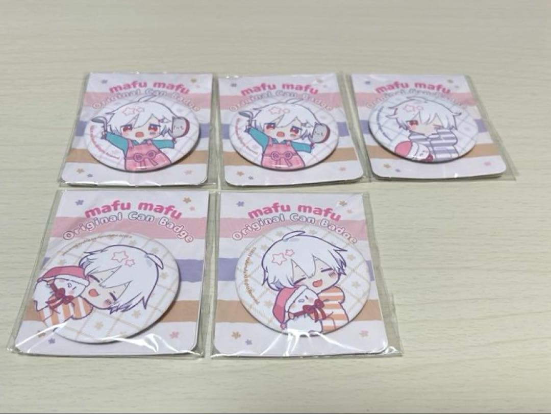 まふまふ 缶バッジ 5個セット まとめ売り - メルカリ