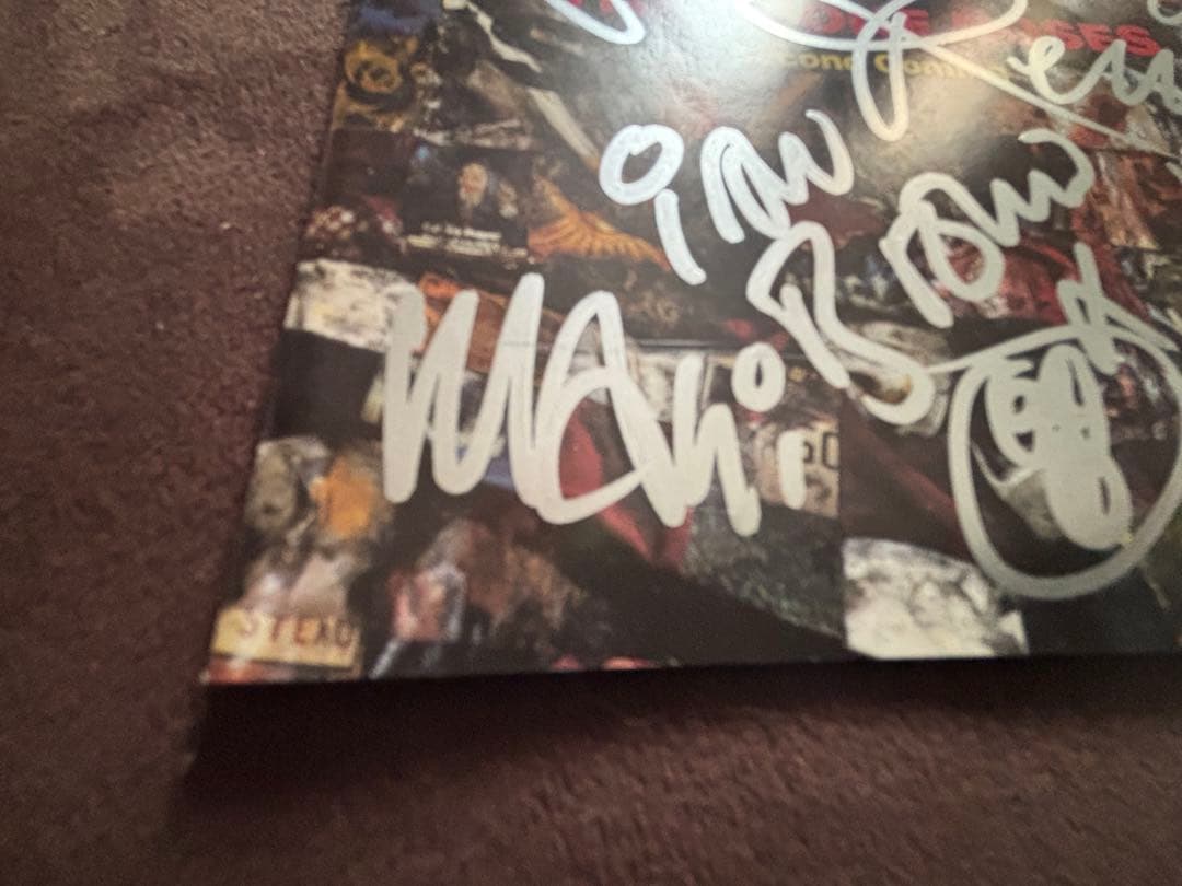 レアThe Stone Roses サインCD ストーンローゼズ イアンブラウン