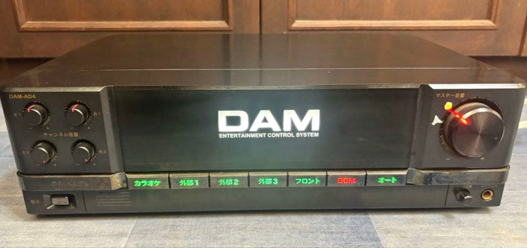 N2526 DAM-AD4 デジタルハイパワーアンプ 4チャンネル カラオケ機 デジタルパワーアンプ / DAM-AD4 | カラオケのオンラインショップ